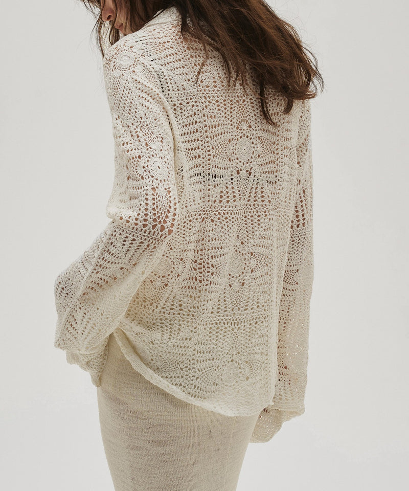 【TODAYFUL / トゥデイフル】Crochet Lace Shirts / クロシェレースシャツ