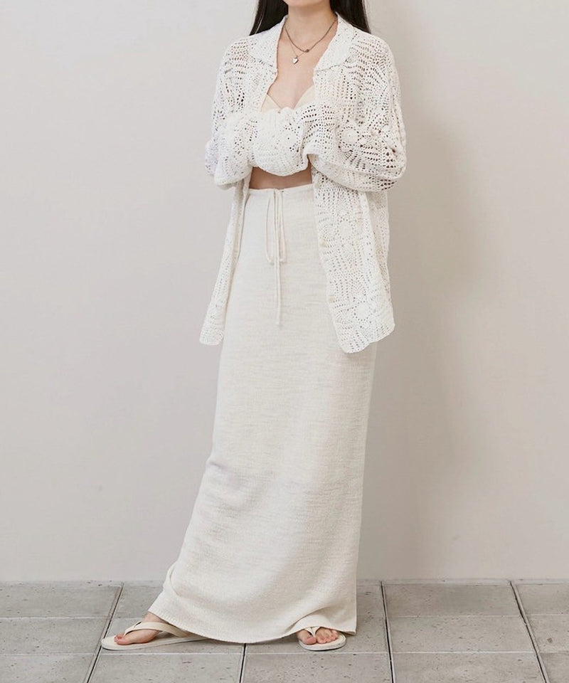 【TODAYFUL / トゥデイフル】Crochet Lace Shirts / クロシェレースシャツ