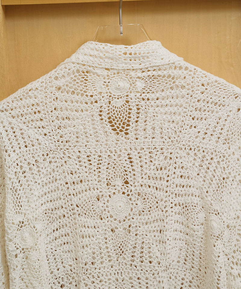 【TODAYFUL / トゥデイフル】Crochet Lace Shirts / クロシェレースシャツ