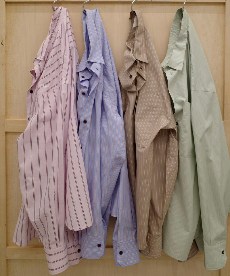 【TODAYFUL / トゥデイフル】Stripe Pocket Shirts / トライプポケットシャツ