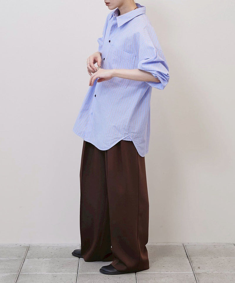 【TODAYFUL / トゥデイフル】Stripe Pocket Shirts / トライプポケットシャツ