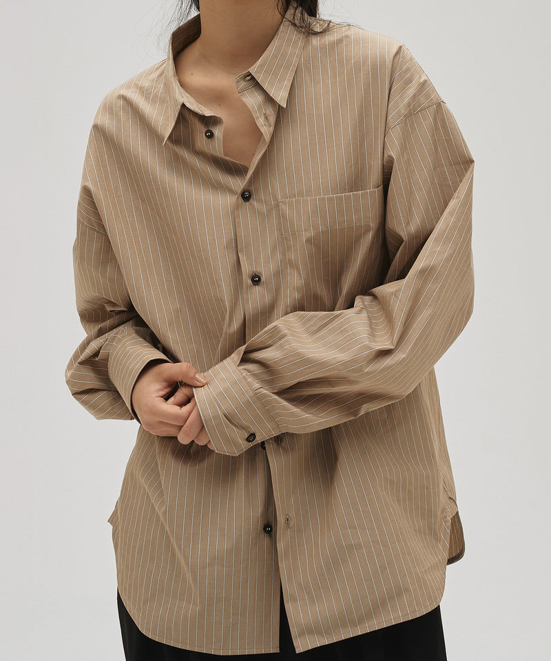 【TODAYFUL / トゥデイフル】Stripe Pocket Shirts / トライプポケットシャツ