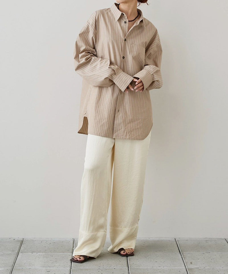 【TODAYFUL / トゥデイフル】Stripe Pocket Shirts / トライプポケットシャツ