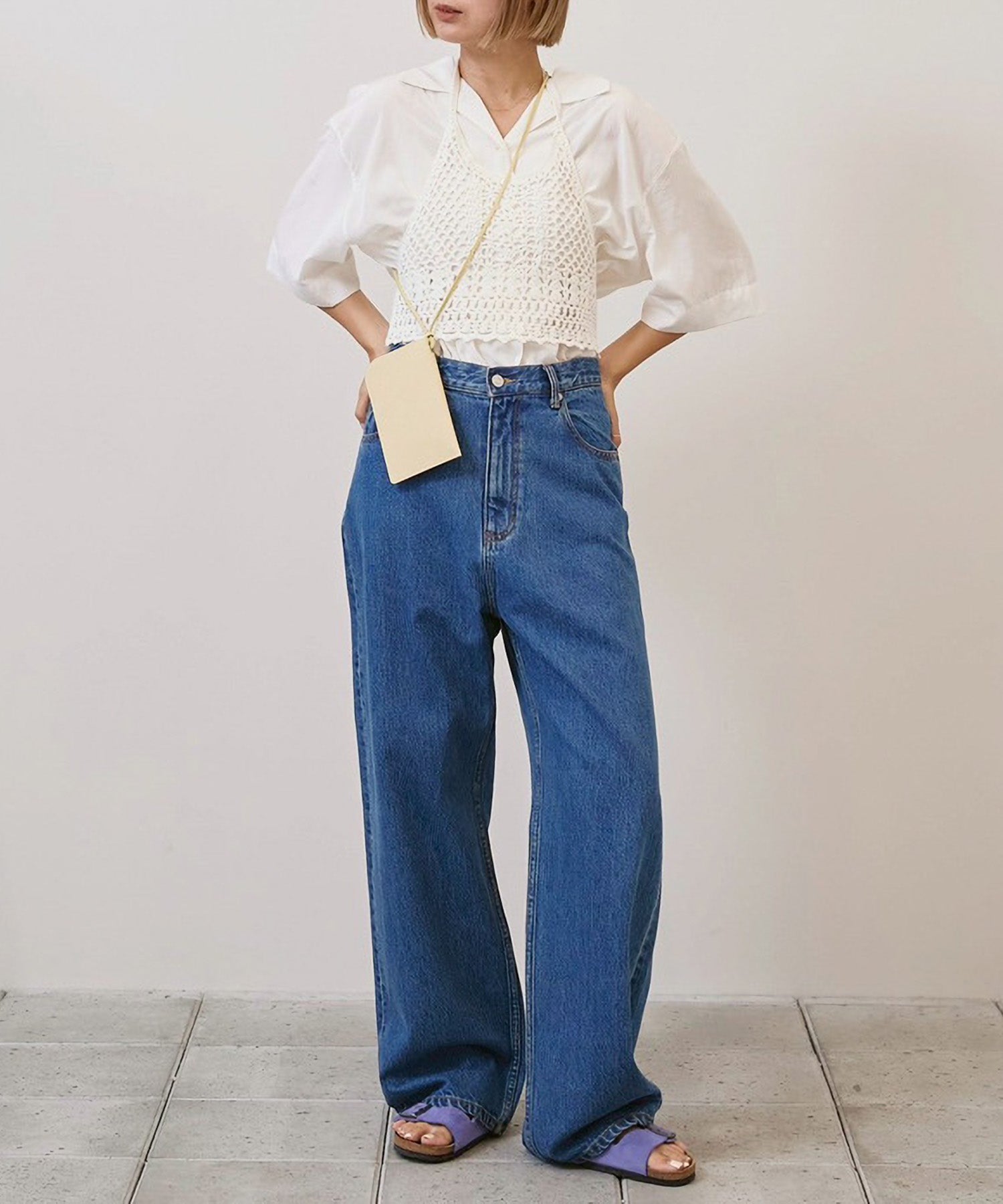 TODAYFUL / トゥデイフル】Crochet Knit Bustier / クロシェ ニット