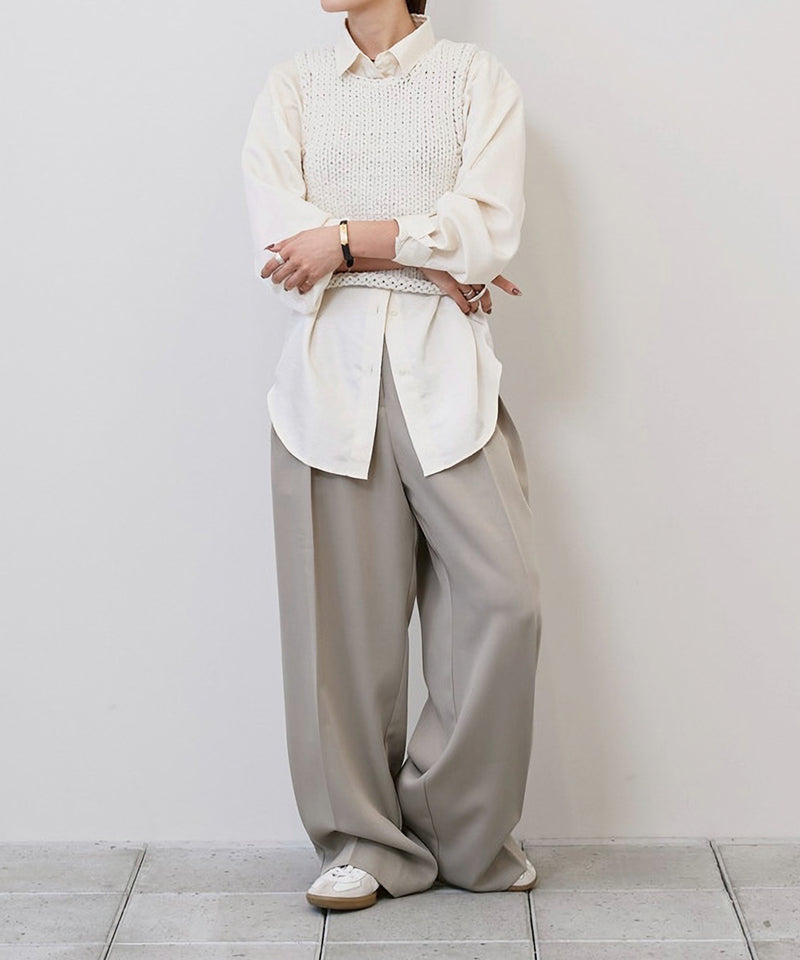 【TODAYFUL / トゥデイフル】Hand Knit Vest / ハンドニットベスト