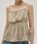 【TODAYFUL / トゥデイフル】Check Jacquard Camisole / チェック ジャカード キャミソール
