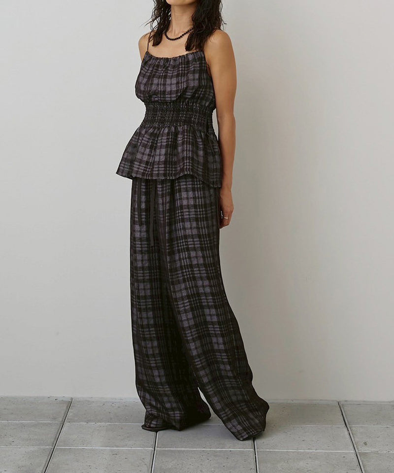 【TODAYFUL / トゥデイフル】Check Jacquard Pants / チェックジャガードパンツ