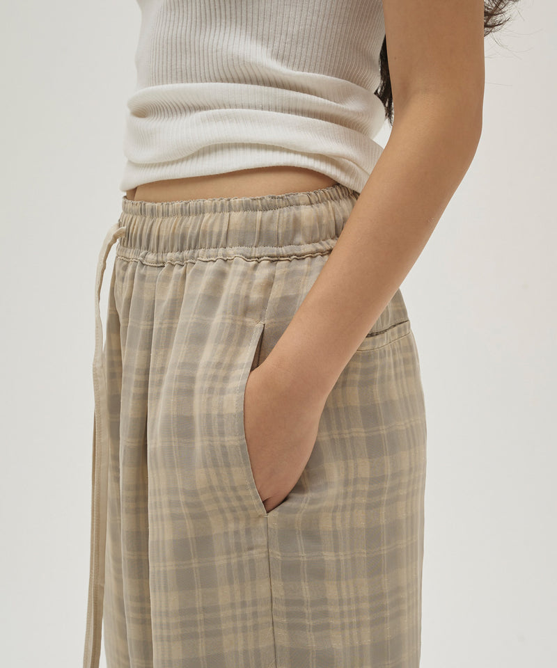 【TODAYFUL / トゥデイフル】Check Jacquard Pants / チェックジャガードパンツ