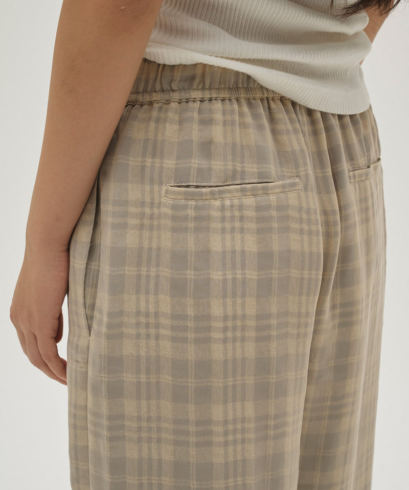 【TODAYFUL / トゥデイフル】Check Jacquard Pants / チェックジャガードパンツ