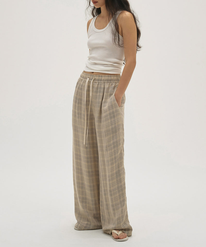 【TODAYFUL / トゥデイフル】Check Jacquard Pants / チェックジャガードパンツ