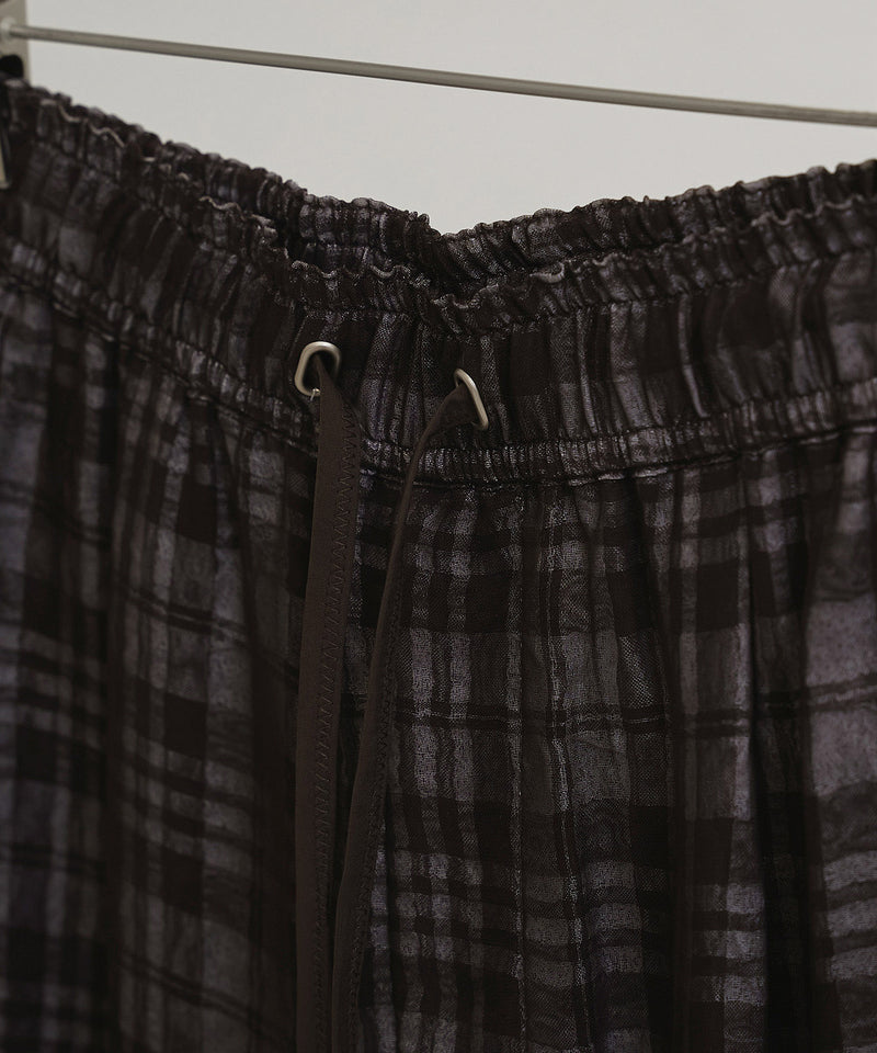 【TODAYFUL / トゥデイフル】Check Jacquard Pants / チェックジャガードパンツ