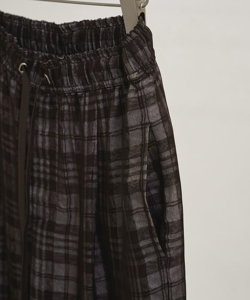 【TODAYFUL / トゥデイフル】Check Jacquard Pants / チェックジャガードパンツ