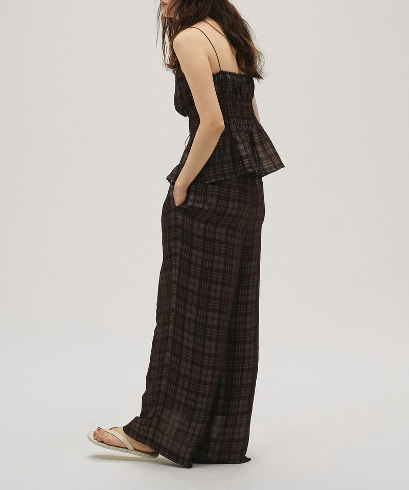 【TODAYFUL / トゥデイフル】Check Jacquard Pants / チェックジャガードパンツ