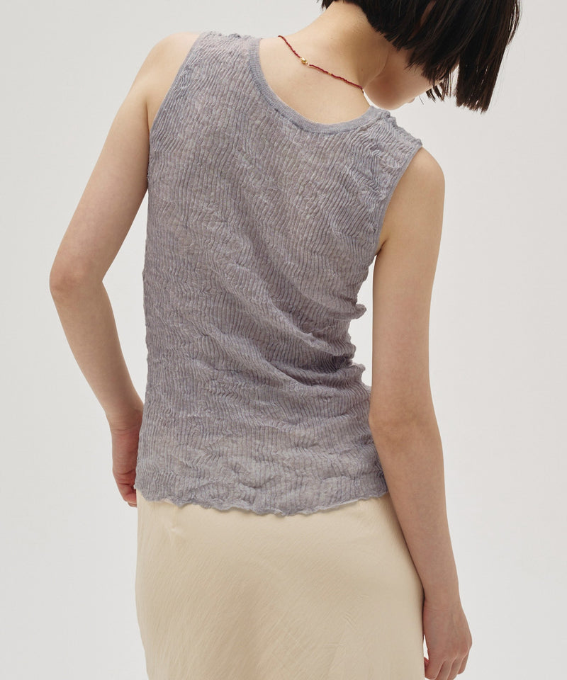 6月入荷予定【TODAYFUL / トゥデイフル】2way Sheer Knitvest / 2ウェイ シアー ニットベスト