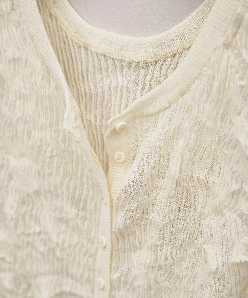 6月入荷予定【TODAYFUL / トゥデイフル】2way Sheer Knitvest / 2ウェイ シアー ニットベスト