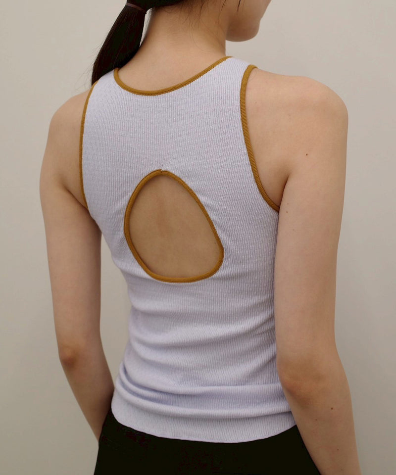 6月上旬入荷予定【TODAYFUL / トゥデイフル】Cupin Piping Tanktop / カップインパイピングタンクトップ