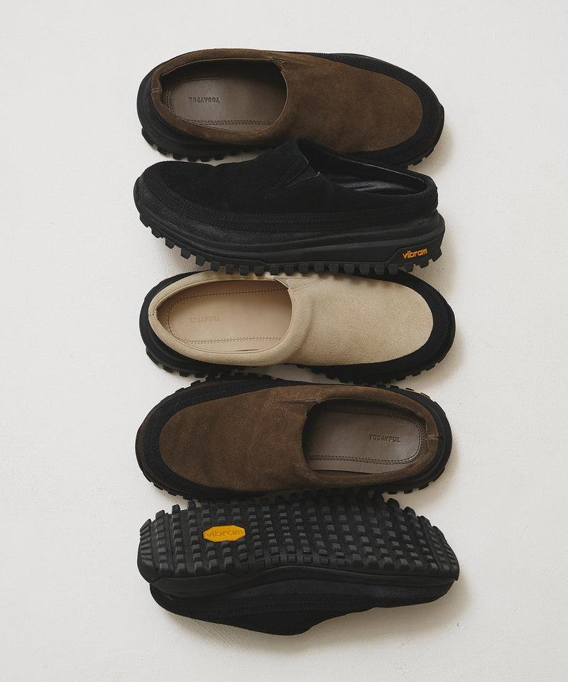 7月入荷予定【TODAYFUL / トゥデイフル】Vibramsole Leather Sabot / ビブラムソールレザーサボ