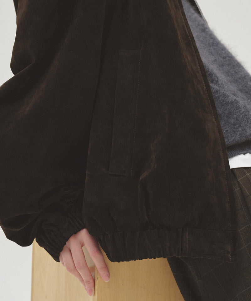 10月入荷予定【TODAYFUL / トゥデイフル】Suede Zip Blouson / スエードジップブルゾン