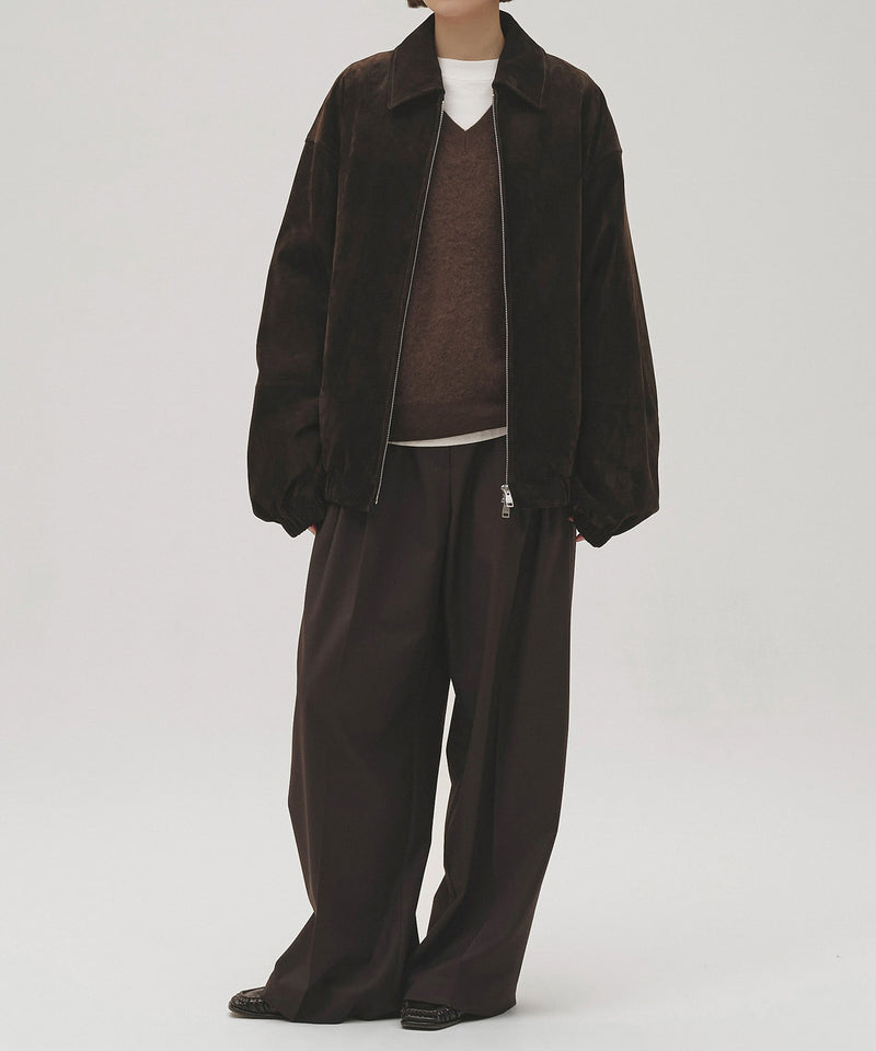 10月入荷予定【TODAYFUL / トゥデイフル】Suede Zip Blouson / スエードジップブルゾン