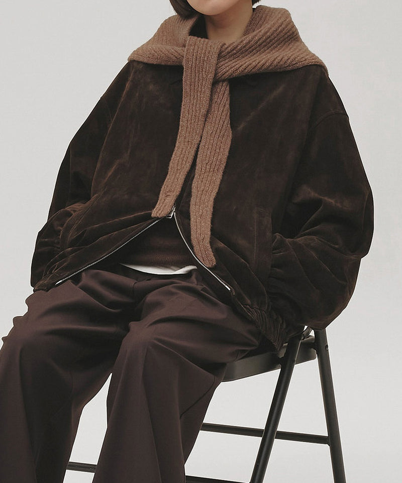 10月入荷予定【TODAYFUL / トゥデイフル】Suede Zip Blouson / スエードジップブルゾン