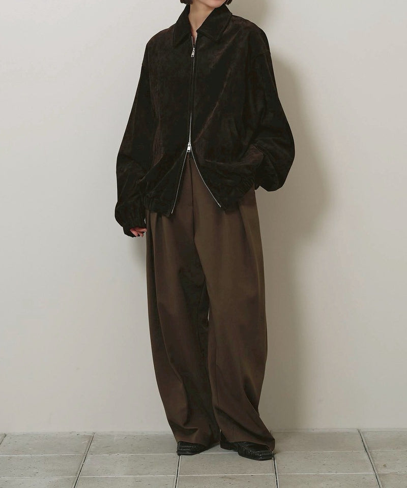 10月入荷予定【TODAYFUL / トゥデイフル】Suede Zip Blouson / スエードジップブルゾン