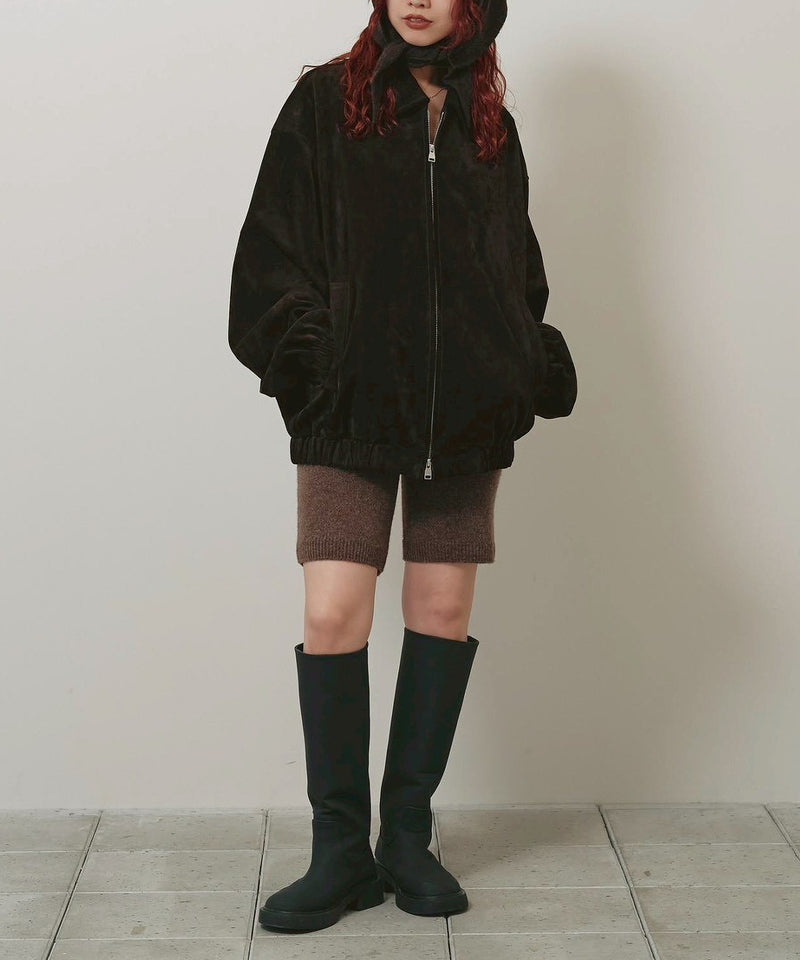 10月入荷予定【TODAYFUL / トゥデイフル】Suede Zip Blouson / スエードジップブルゾン