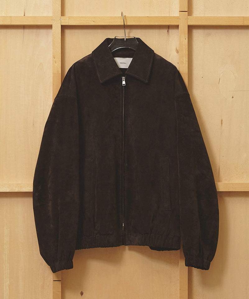 10月入荷予定【TODAYFUL / トゥデイフル】Suede Zip Blouson / スエードジップブルゾン