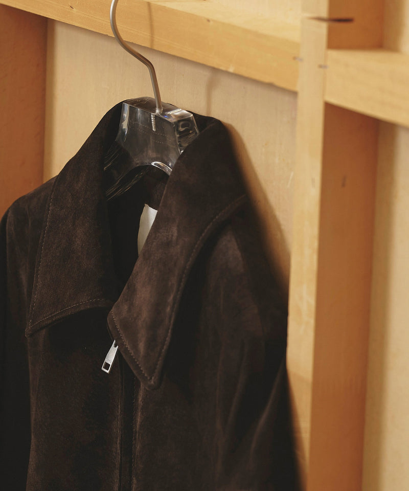10月入荷予定【TODAYFUL / トゥデイフル】Suede Zip Blouson / スエードジップブルゾン