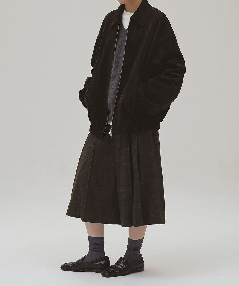 10月入荷予定【TODAYFUL / トゥデイフル】Suede Zip Blouson / スエードジップブルゾン