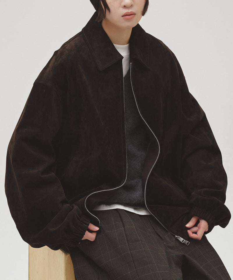 10月入荷予定【TODAYFUL / トゥデイフル】Suede Zip Blouson / スエードジップブルゾン