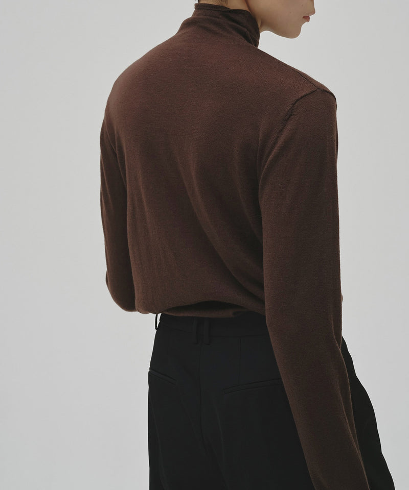 10月入荷予定【TODAYFUL / トゥデイフル】Turtleneck Button Knit / タートルネックボタンニット