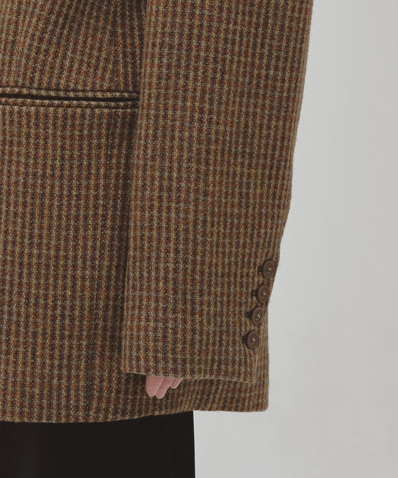【TODAYFUL / トゥデイフル】Wool100% Check Jacket / ウール100%チェックジャケット