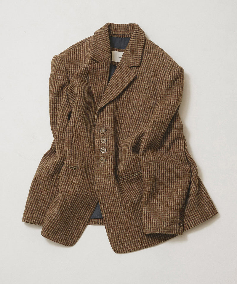 【TODAYFUL / トゥデイフル】Wool100% Check Jacket / ウール100%チェックジャケット