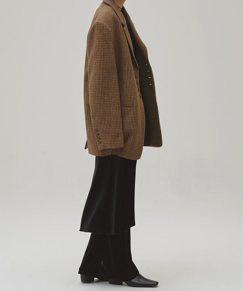 【TODAYFUL / トゥデイフル】Wool100% Check Jacket / ウール100%チェックジャケット