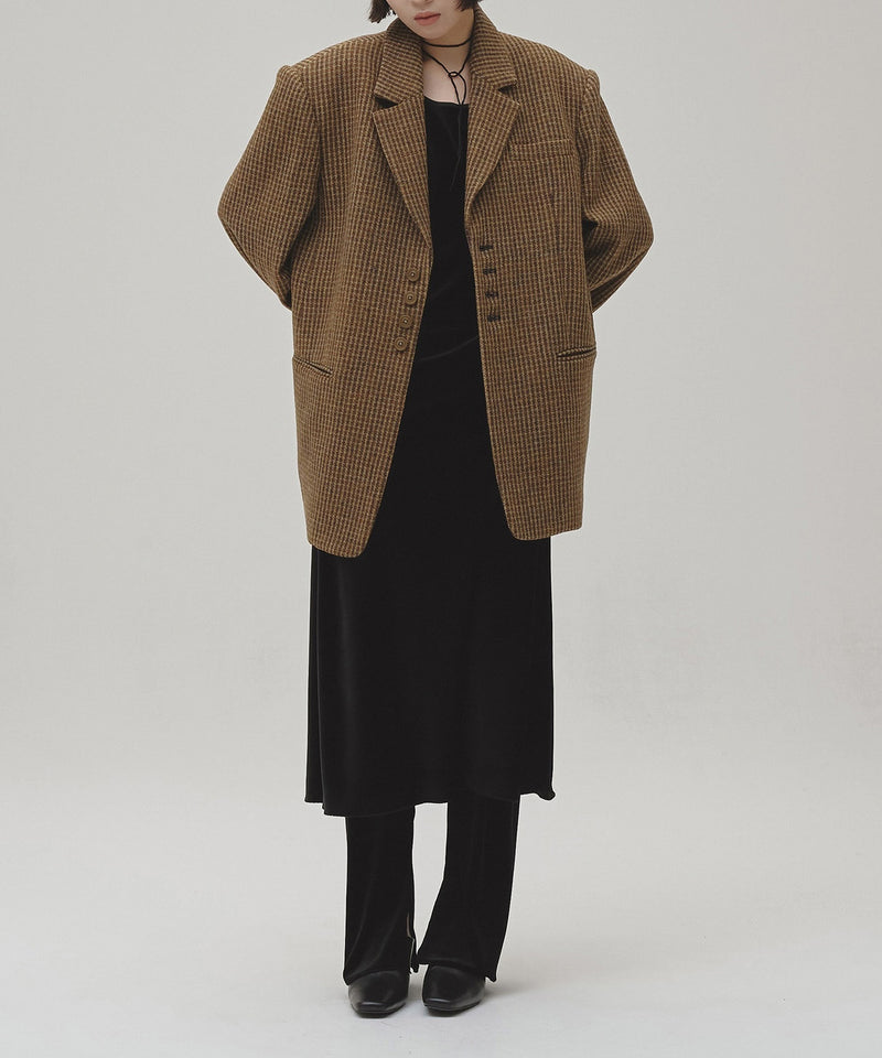【TODAYFUL / トゥデイフル】Wool100% Check Jacket / ウール100%チェックジャケット