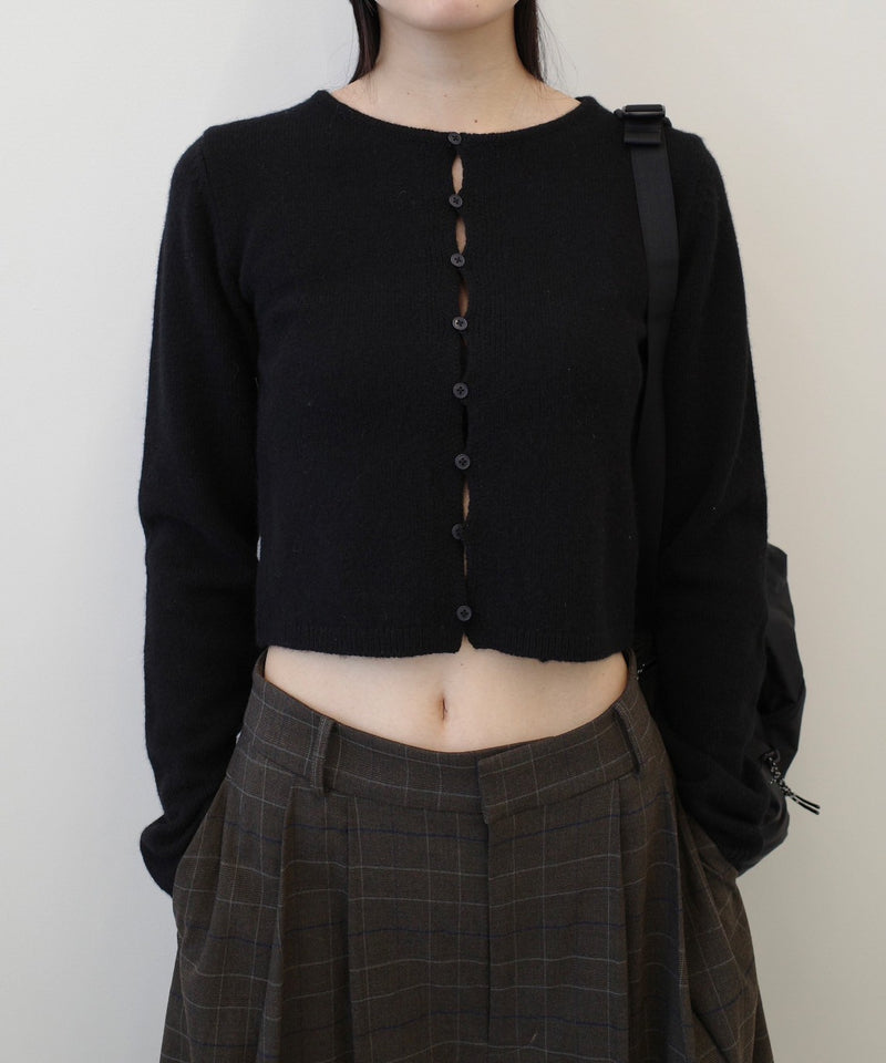 10月入荷予定【TODAYFUL / トゥデイフル】Cashmere Compact Cardigan / カシミヤコンパクトカーディガン