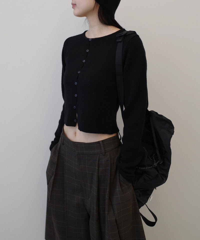 10月入荷予定【TODAYFUL / トゥデイフル】Cashmere Compact Cardigan / カシミヤコンパクトカーディガン