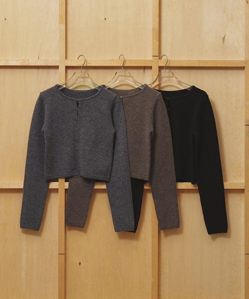 10月入荷予定【TODAYFUL / トゥデイフル】Cashmere Compact Cardigan / カシミヤコンパクトカーディガン