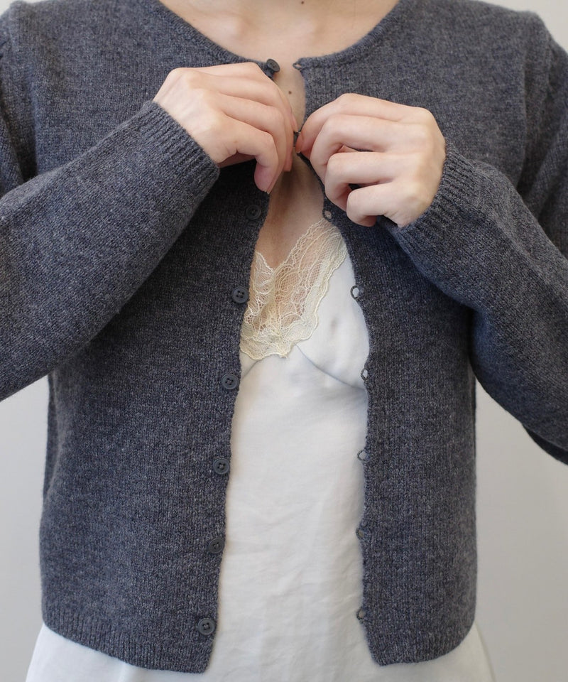10月入荷予定【TODAYFUL / トゥデイフル】Cashmere Compact Cardigan / カシミヤコンパクトカーディガン