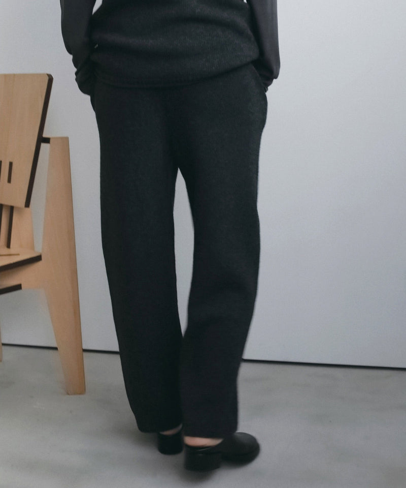 【ànuke / アンヌーク】Knit Cocoon Pants / ニットコクーンパンツ
