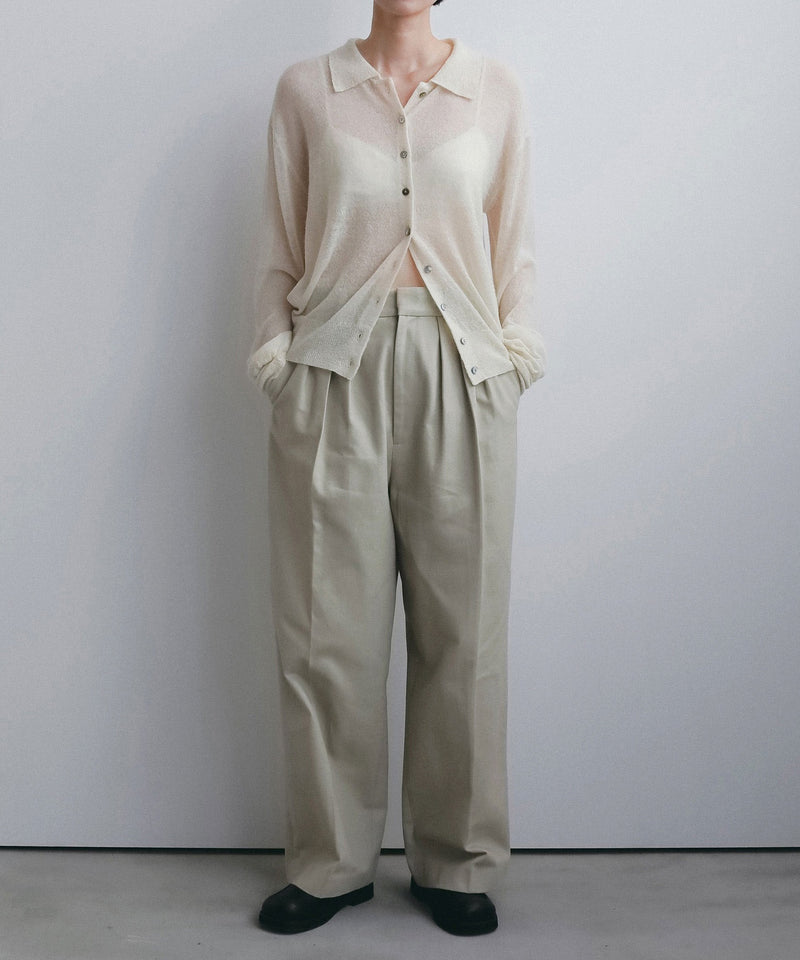 11月上旬～下旬頃入荷予定【ànuke / アンヌーク】Over Knit Shirts / オーバーニットシャツ