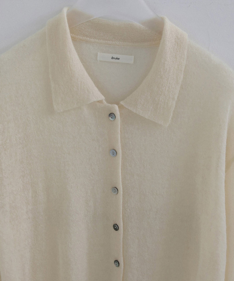 11月上旬～下旬頃入荷予定【ànuke / アンヌーク】Over Knit Shirts / オーバーニットシャツ
