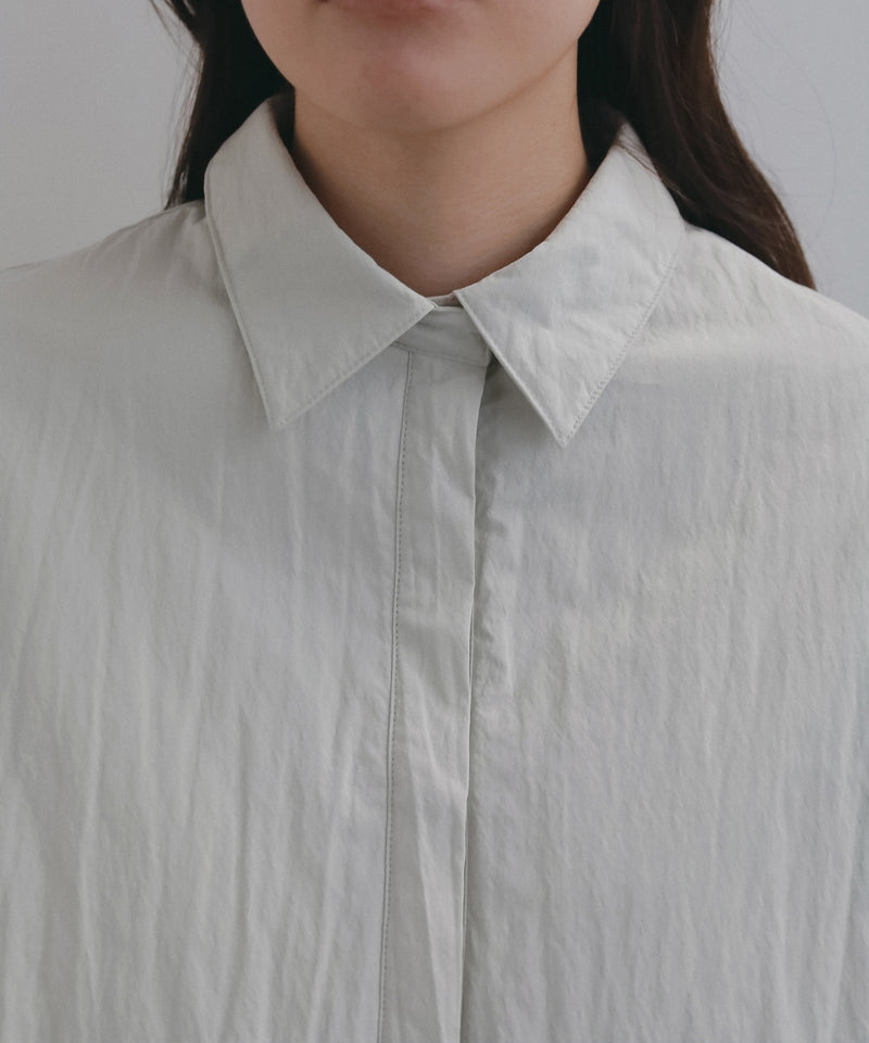 12月上旬～12月下旬頃入荷予定【ànuke / アンヌーク】Padded Hoodie Shirts / パデッドフーディーシャツ