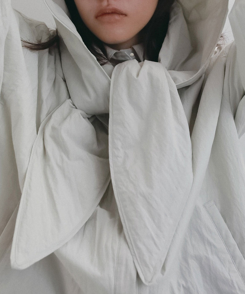 12月上旬～12月下旬頃入荷予定【ànuke / アンヌーク】Padded Hoodie Shirts / パデッドフーディーシャツ