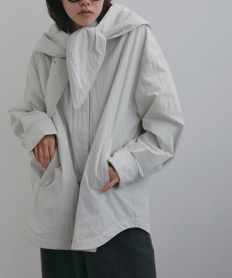 12月上旬～12月下旬頃入荷予定【ànuke / アンヌーク】Padded Hoodie Shirts / パデッドフーディーシャツ