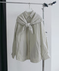 12月上旬～12月下旬頃入荷予定【ànuke / アンヌーク】Padded Hoodie Shirts / パデッドフーディーシャツ