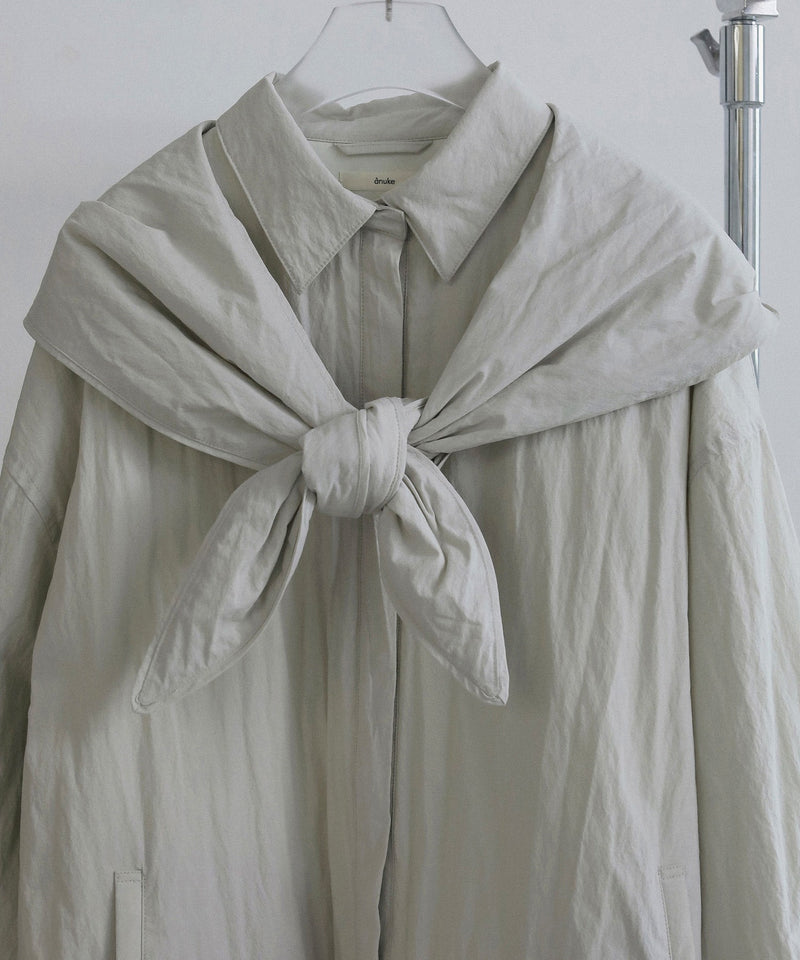 12月上旬～12月下旬頃入荷予定【ànuke / アンヌーク】Padded Hoodie Shirts / パデッドフーディーシャツ