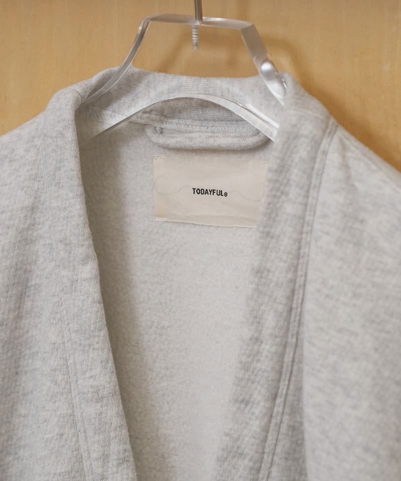 【TODAYFUL / トゥデイフル】Cotton Brushed Cardigan / コットン起毛カーディガン