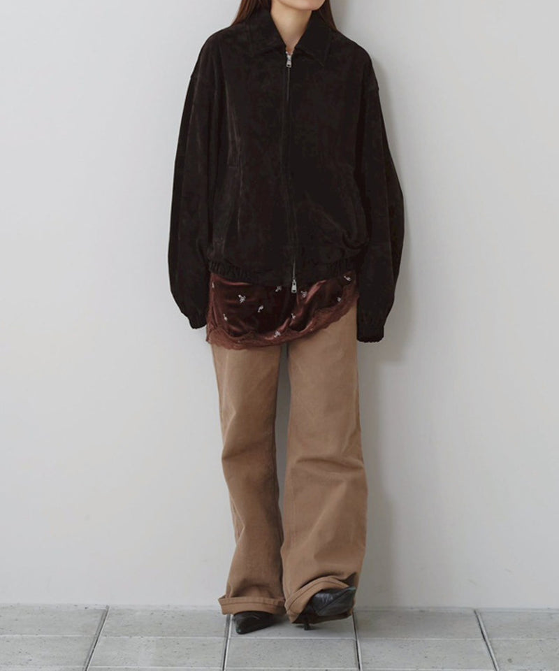 【TODAYFUL / トゥデイフル】Petit Flower Velour Tunic / プチフラワーベロアチュニック