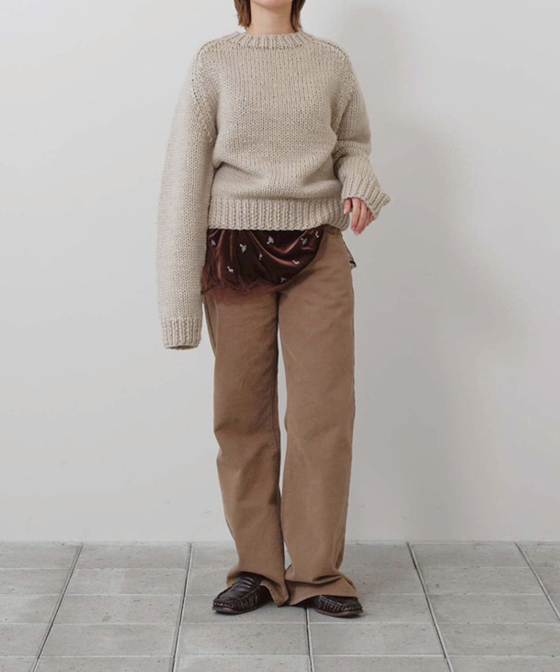 【TODAYFUL / トゥデイフル】Petit Flower Velour Tunic / プチフラワーベロアチュニック